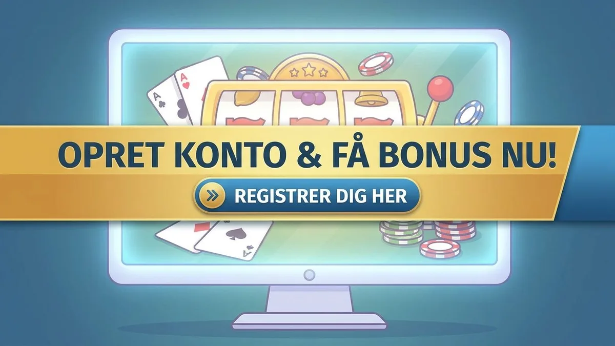 Registrering med bonus